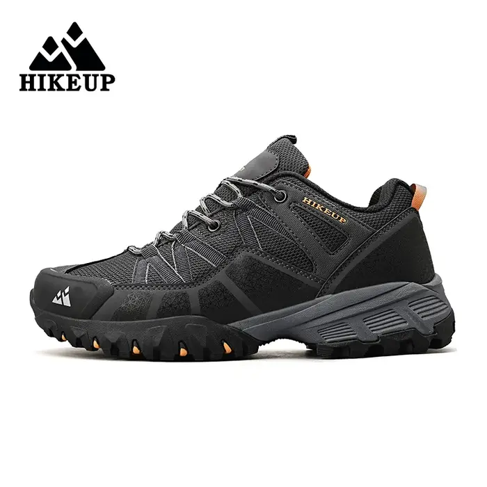 HIKEUP respirant amorti antidérapant baskets hommes chaussures de randonnée course Trekking baskets 
