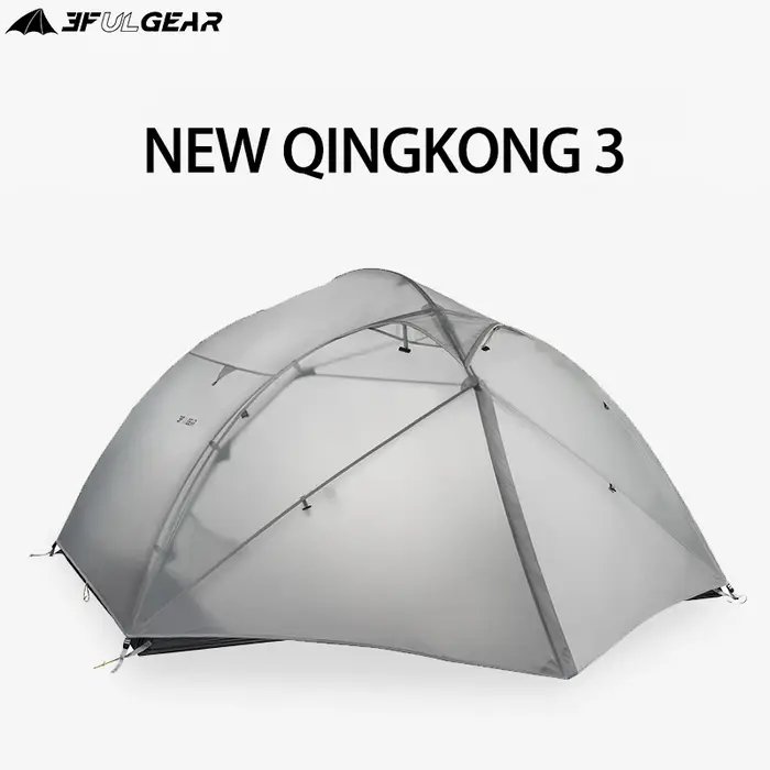 Tente de camping 3F UL Gear Qingkong 3P pour 3 personnes