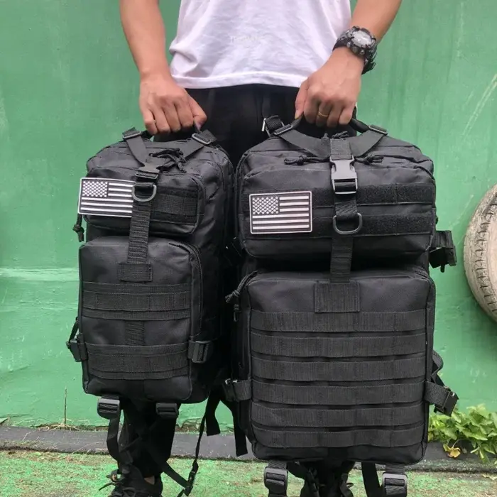 25L/50L 1000D Nylon imperméable Trekking pêche chasse sac à dos sacs à dos en plein air sport tactique Camping randonnée