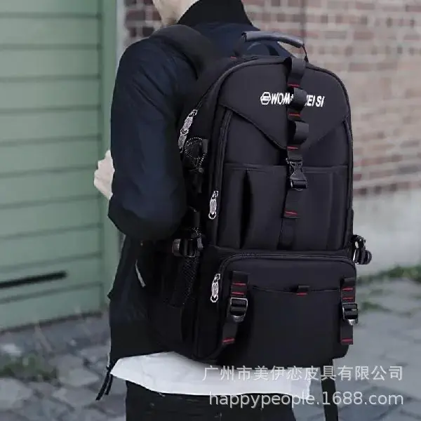 Sac à dos de randonnée imperméable pour hommes, grande capacité, sac de voyage sportif et d'extérieu