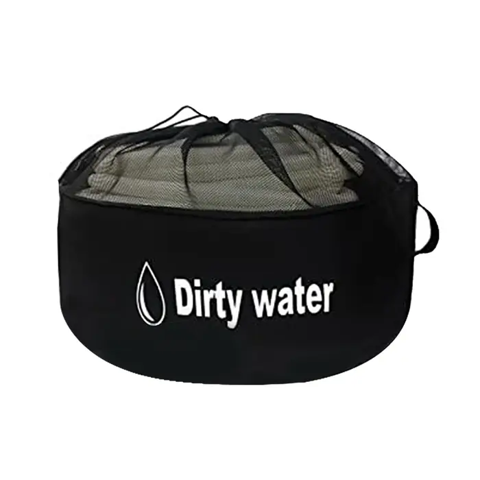 Sac de rangement pour tuyau d'eau pour camping-car, camping-car, pochette en maille respirante avec 