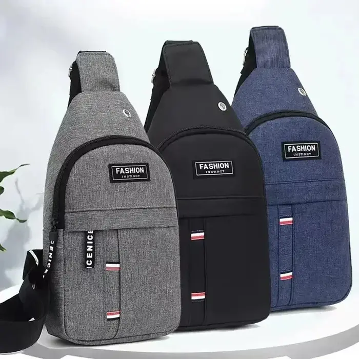 Sac banane imperméable de grande capacité pour hommes