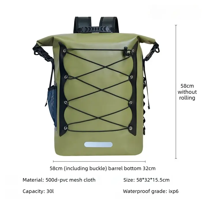 Sac étanche à cordon de serrage pour kayak