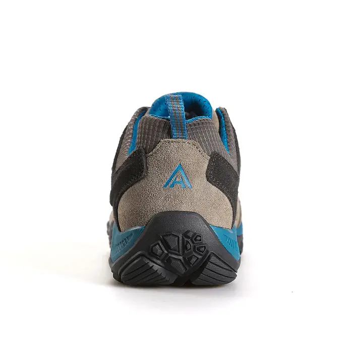 HUMTTO hommes chaussures de randonnée en plein air montagnes Trekking chaussures en cuir respirant à lacets absorbant les chocs baskets femmes Couple