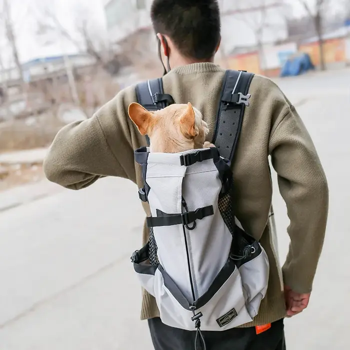 Sac à dos de voyage en plein air pour chiot