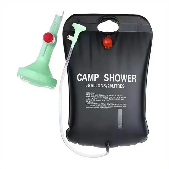 Sac de douche solaire pliable 20/40L