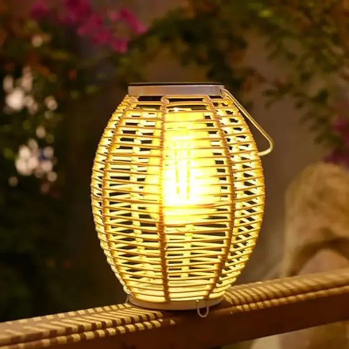 Lampe solaire incassable avec base