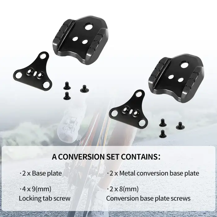 RRskit une paire de crampons de route converti