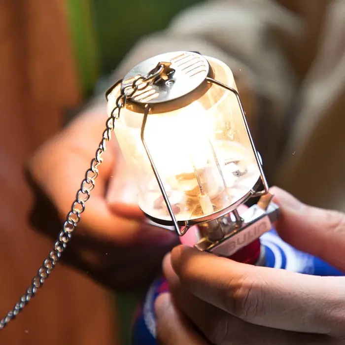 Lampe à gaz de Camping Bulin BF1/F2, lampe à gaz suspendue légère et Portable