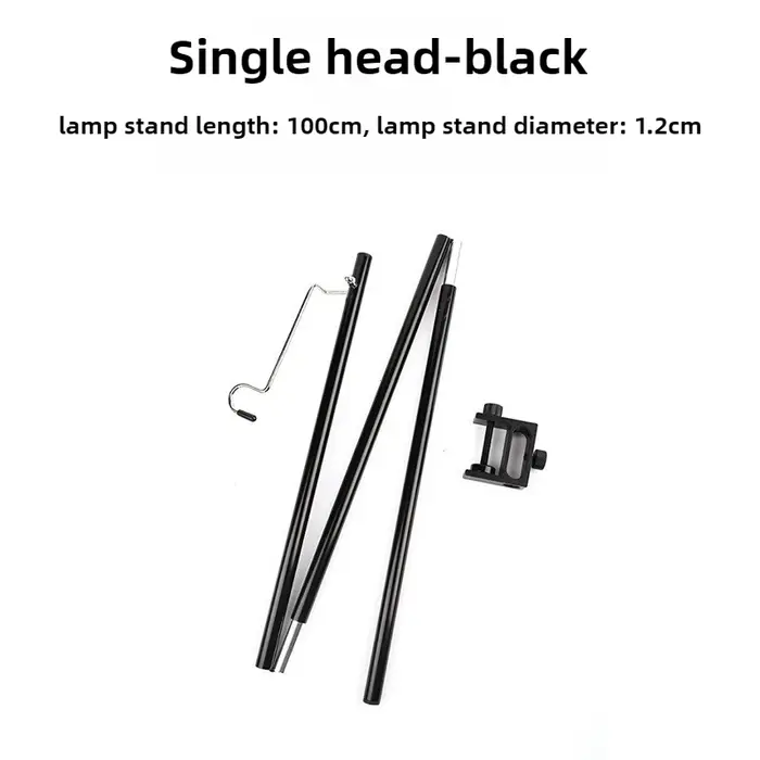Support de lanterne de Camping ultraléger, cintre de lampe de Table Portable détachable, supports d'