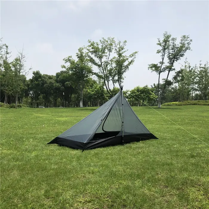 Tente Dakota idale ultralégère sans tiges, shlelter solaire AwO2, hypothétique unique, étanche, camp