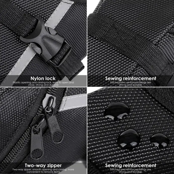 Sacoche universelle pour selle de vélo, sacoche arrière étanche pour vélo, sacoche arrière pour VTT, accessoires de vélo pour l'extérieur