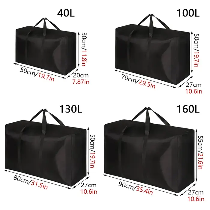 Sac de sport pliant de grande capacité