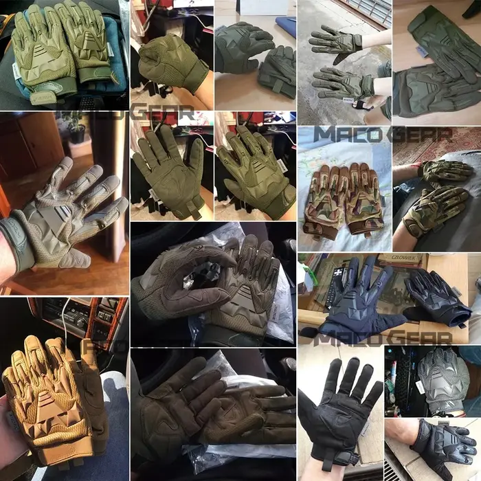 Gants tactiques d'extérieur camouflage gants de cyclisme Sport randonnée escalade Paintball tir chas