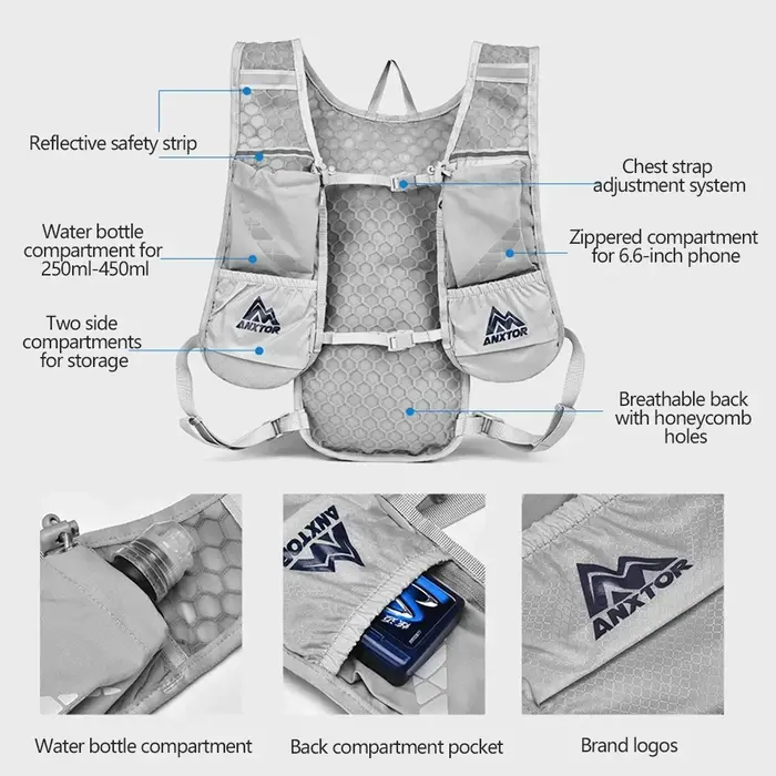 NOUVEAU sac à dos Trail Running-ultra-léger 5L