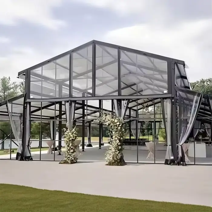 Tente de réception de luxe préfabriquée OME en promotion – Grande