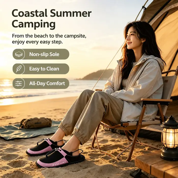 Chaussons de camping pour hommes et femmes