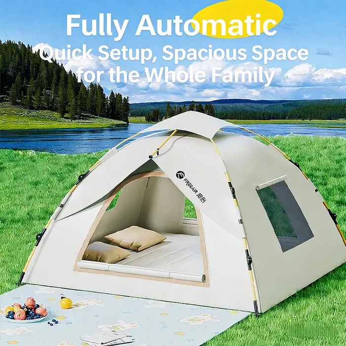 Tente de camping pliable d'extérieur