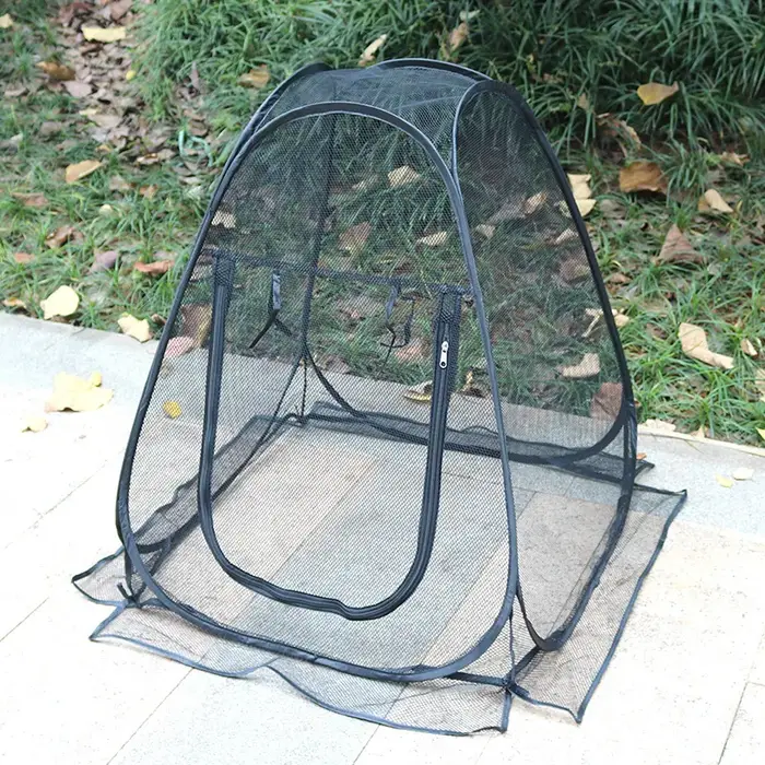 Tente d'extérieur portable avec maille respirante