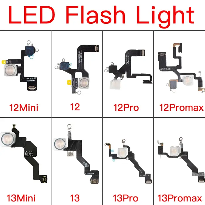 Lampe de poche de remplacement avec câble flexible