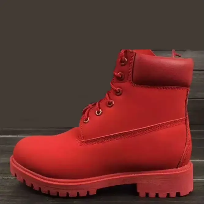 Chaussures d'extérieur montantes classiques pour hommes, bottes en cuir élégantes et durables, nouvelle collection automne/hiver