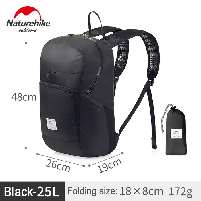 Naturehike – sac à dos pliable léger de 22l