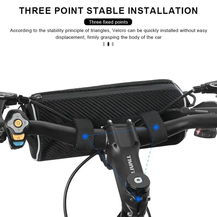 Sac de guidon de vélo RIDERACE