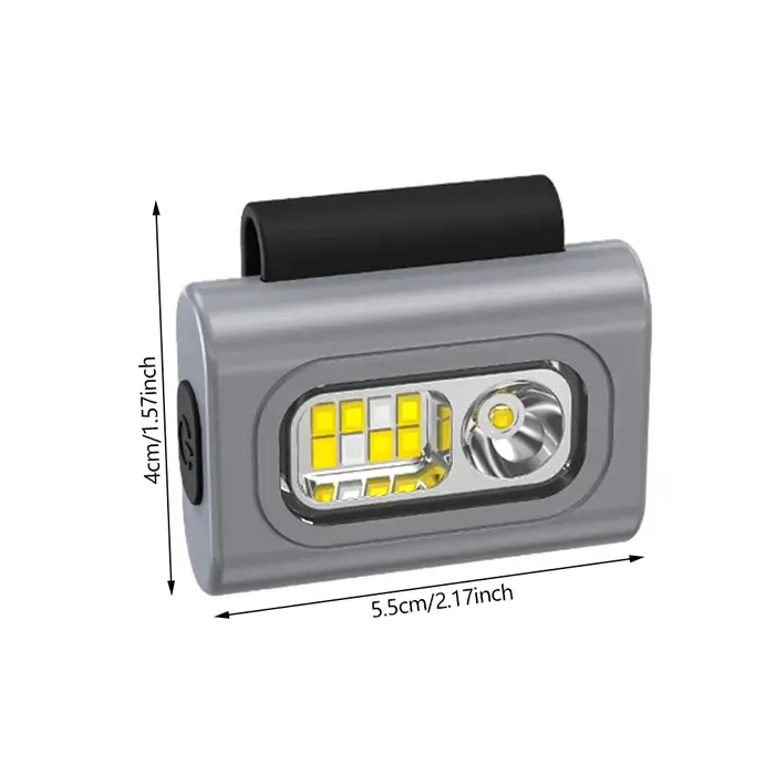 Lampe de sécurité pour Jogging de nuit, chargeur USB, étanche, Mini lampe Portable pour Sports de pl
