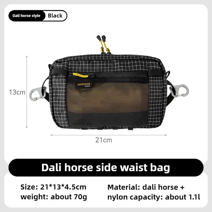 Hikeman Sports de plein air sac de taille UHMWPE Fanny Pack pour randonnée Camping cyclisme accessoi