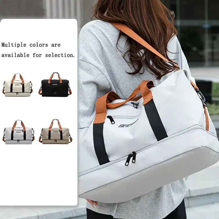 Le sac à dos de couleur neutre est spécialement conçu pour les hommes et les femmes et convient comme sac à bagages pour les voyages et l'hébergement