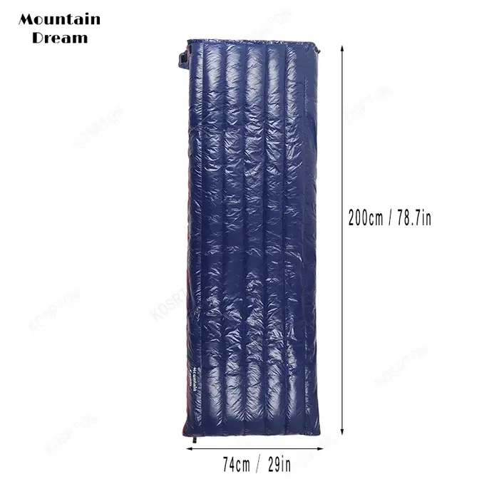 Sac de couchage de Camping en plein air 90% duvet d'oie adulte Type d'enveloppe ultraléger Portable sac
