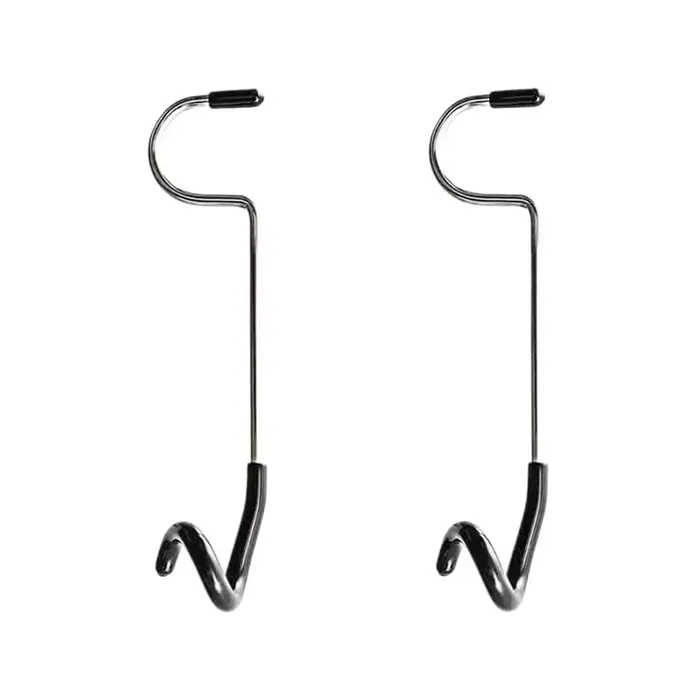 2/5 pièces support de lumière crochets Portable tente pôle lampe cintre chasse pêche lanterne cintre