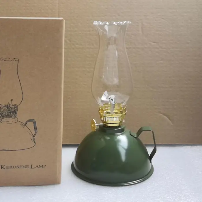 Lampe à kérosène rétro classique pour camping en plein air, lampe de tente d'ambiance de petit cheva
