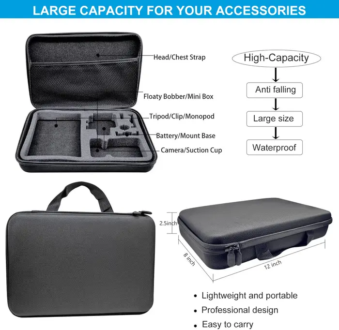 Kit d'accessoires pour Gopro Hero 13 12