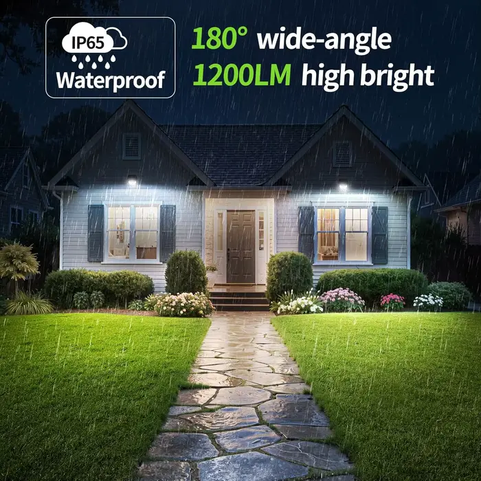 Lampes solaires d'extérieur Intelamp Long Life 4000mah avec 3 modes