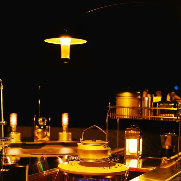 Support suspendu de lampe IGT de Camping