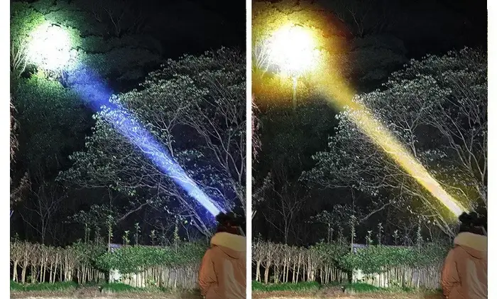 Lampe minière montée sur tête d'urgence à lumière forte, phare spécial d'entretien extérieur