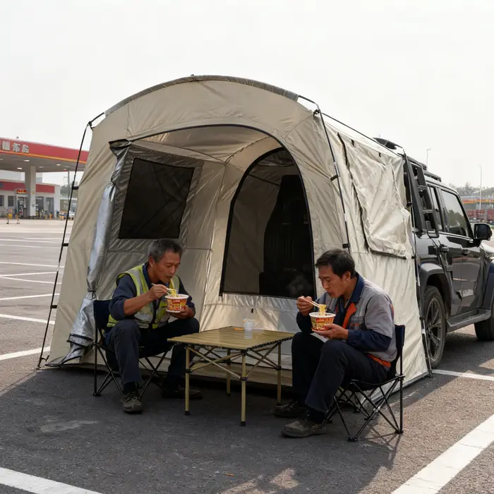 Tente de voiture pour la nuit