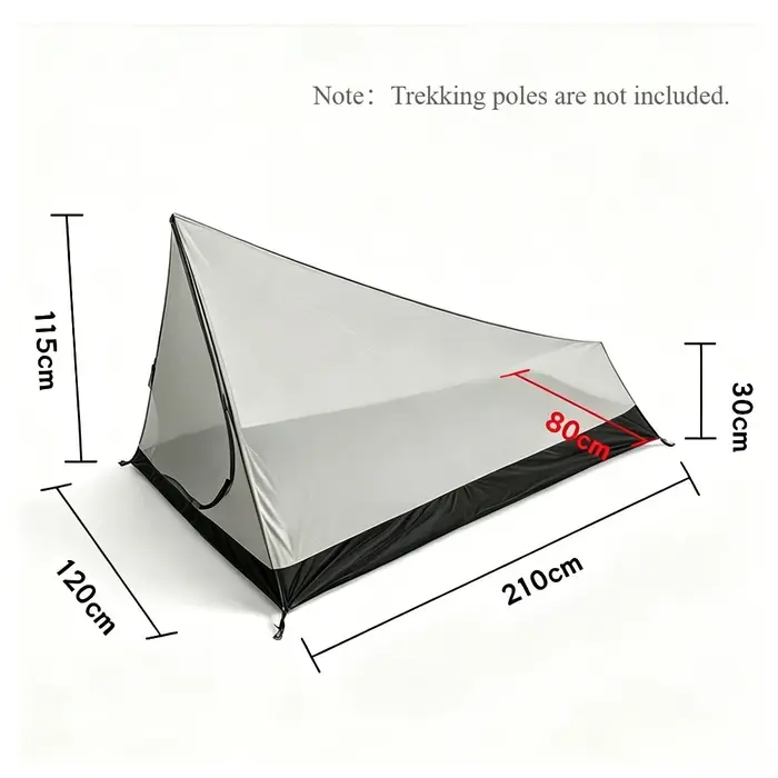Moustiquaire de camping extérieure portable