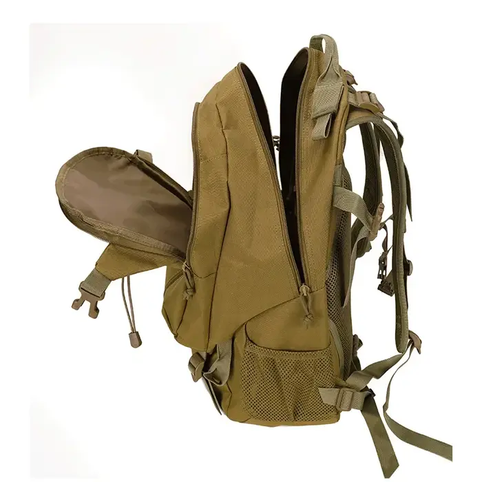 Sac à dos tactique 40L – Pack 3 en 1 étanche et anti-déchirure IPX5 pour l'extérieur/EDC/combat avec Mil-Spec Compatible avec l'hydratation