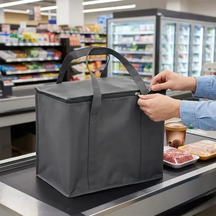 Sac isotherme portable pliable pour pique-nique