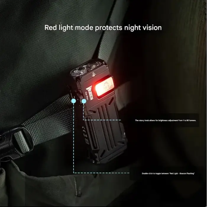 WUBEN X2 Pro + lampe de poche LED EDC