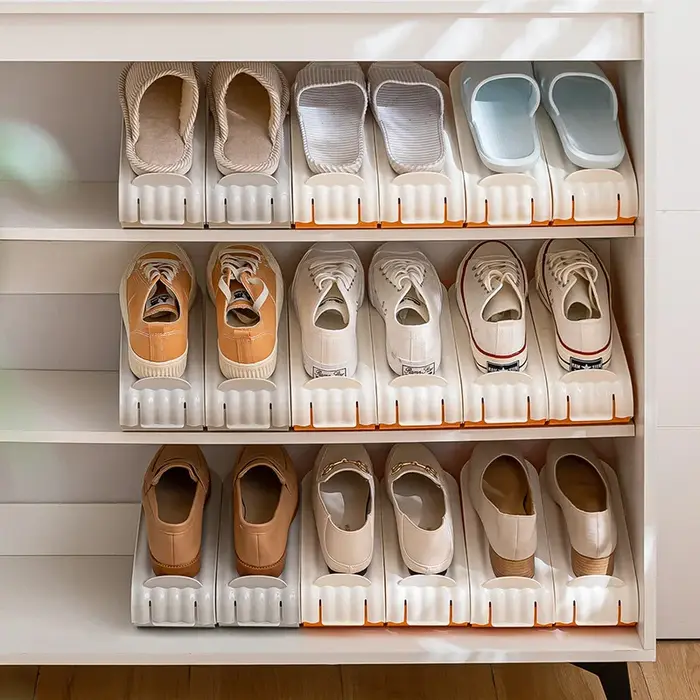 Lot de 10 organiseurs de chaussures