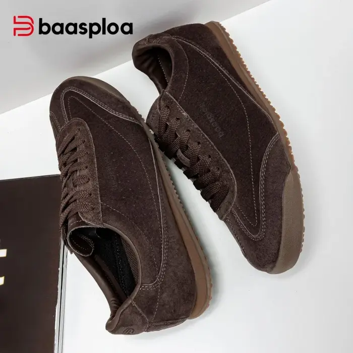 Baasploa – chaussures de marche en cuir pour femmes