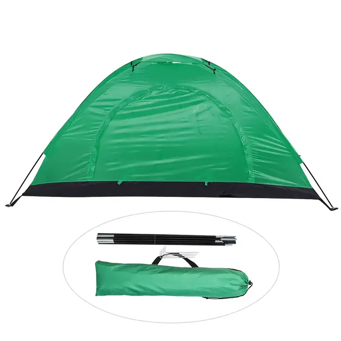 Tente de camping étanche pour la pêche et l'escalade, loisirs en plein air, simple hypothèque