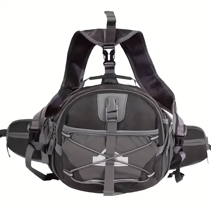 Sac de taille d'alpinisme en plein air 18L, sac de taille multifonctionnel pour sport et voyage, sac à main à bandoulière de grande capacité