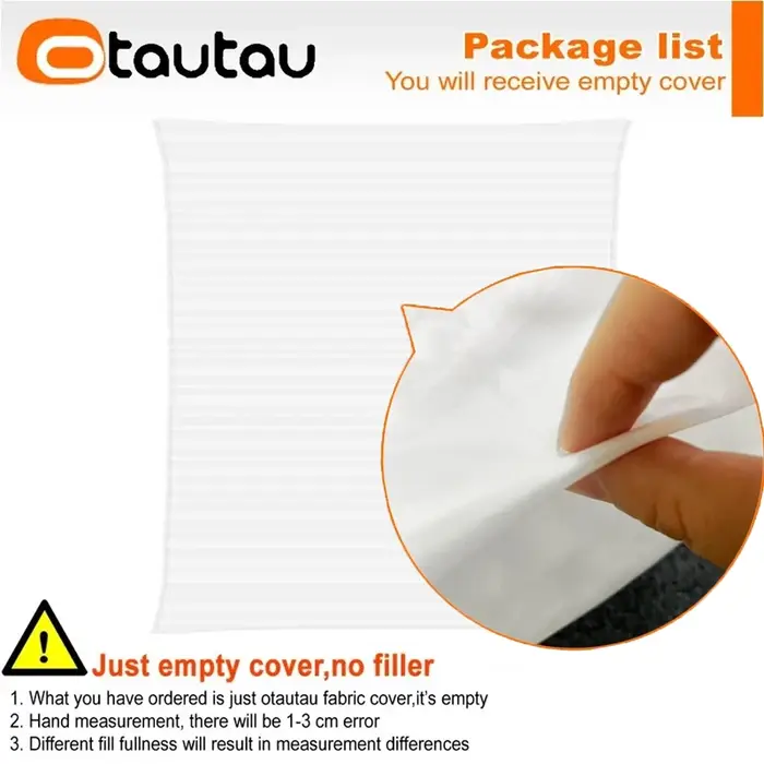 OAUTAU Housse de sac de rangement carré 140x180cm en maille unie, housse de protection lavable DD009
