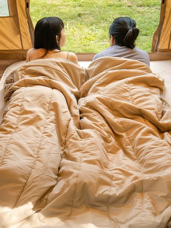 Sacs de couchage chauffants d'hiver ultralégers pour le camping en plein air