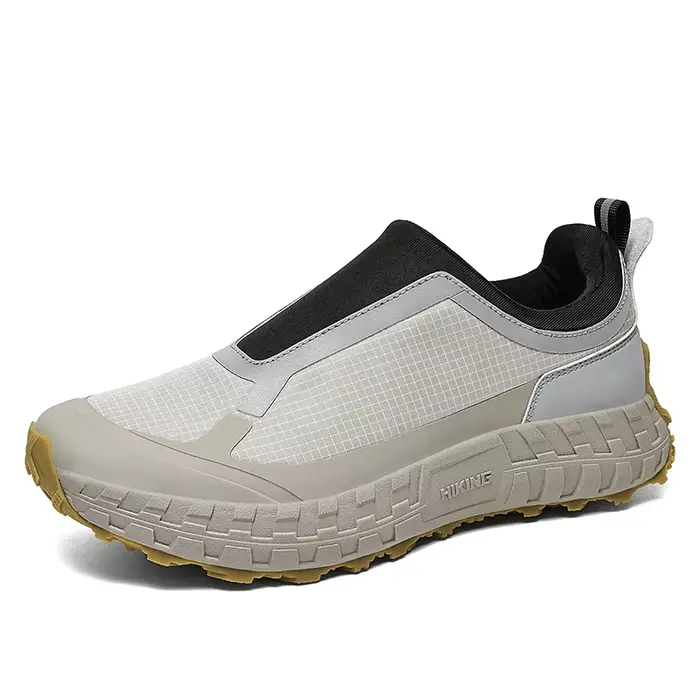 Chaussures de course tout-terrain à enfiler pour hommes, baskets d'alpinisme et de randonnée, à seme