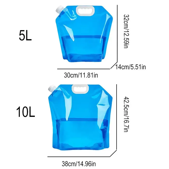 Sac à eau de Camping Portable 5/10l